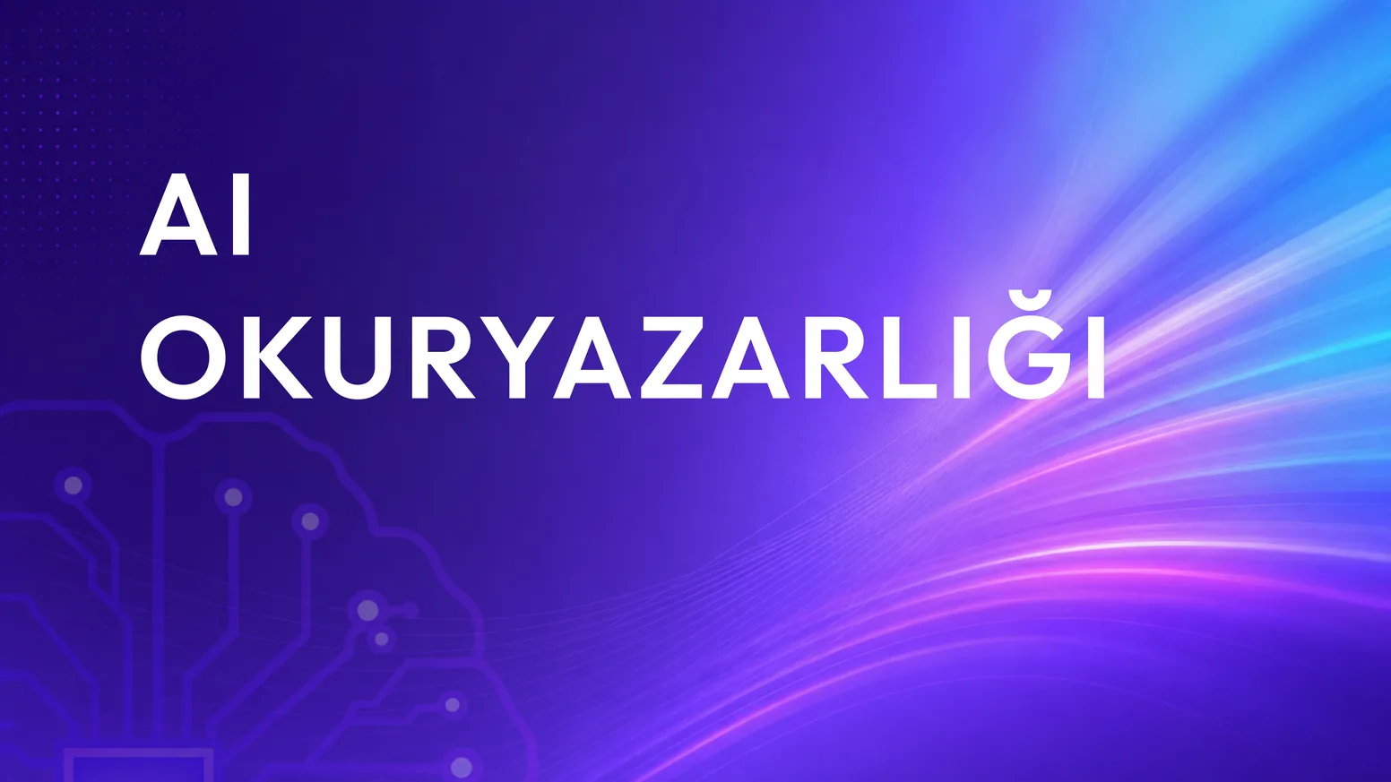 AI Okuryazarlığı I